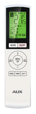 Настенный кондиционер AUX ASW-H09A4/BA-R2DI + AS-H09A4/BA-R2DI, белый 